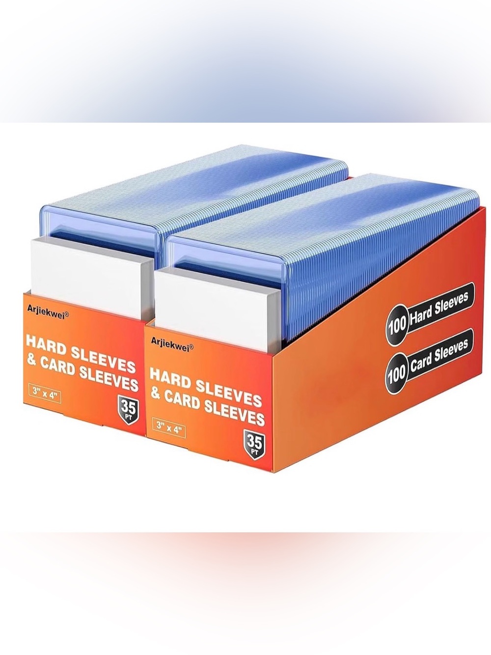 Baseball Cards Protectors for Sports Football Game Cards. 400 total 001